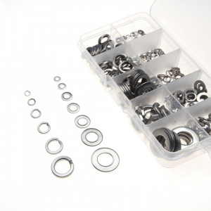 Set 260 buc. saibe si saibe grover din otel inox M2-M10