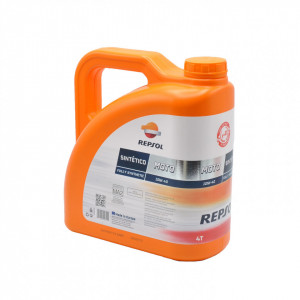 Ulei motor full sintetic Repsol Moto Sintetico 4T 10W-40, 4 litri