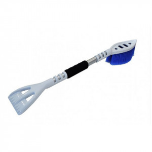 Racleta gheata auto Premium, din ABS, 67 cm, cu perie si maner soft
