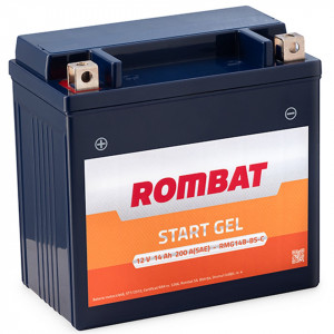 Baterie moto cu gel ROMBAT RMG14-BS-C 12V-14AH