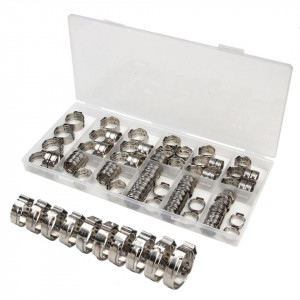 Colier cu ureche, din inox, set 100 bucati