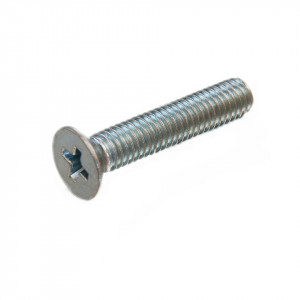 Surub din inox cu cap inecat M5 x 16 DIN 965, set 200 bucati