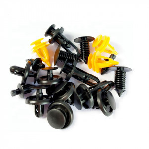 Trusa clipsuri tapiterie auto, 6 modele, 120 bucati