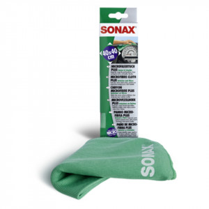 Laveta pentru suprafete interioare si sticla, SONAX, 40 x 40cm