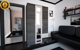 Nápoly gardrób 120 cm (laminált)