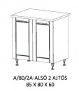 Alíz alsó konyha elem A/80/2A