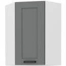 Lilla konyhabútor 58 x 58 GN-90 1F Fehér - Dust grey eleme