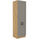 Lilla konyhabútor 60 LO-210 2F Beépített hűtőnek, Artisan tölgy - Clay grey eleme