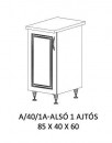 Orsi alsó konyha elem A/40/1A