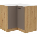 Bolonia konyhabútor 89 x 89 DN 1F BB alsó sarok elem