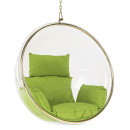 BUBBLE TYP 1 - Függő fotel, átlátszó/arany/zöld