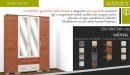 Nápoly gardrób 240 cm (laminált)