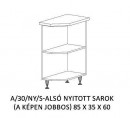 Alíz alsó konyha elem A/30/NY/S