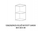 Orsi felső konyha elem F/60/30/NY/S