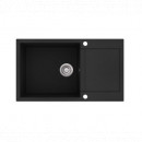 EVIDO Cubo XL 6S compact gránit mosogató 860x500 antracit