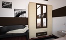 Nápoly gardrób 160 cm (laminált)