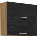 Vega dark-oat konyhabútor 80 GU-72 2F felső felnyíló eleme