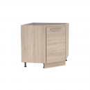 NOVA PLUS NOPL-065-RS - Alsó sarokszekrény, tölgy sonoma