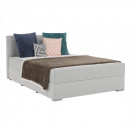 FERATA KOMFORT - Boxspring típusú ágy 120x200, világosszürke