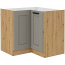 Lilla konyhabútor 89*89 DN 1F BB Artisan tölgy - Clay grey eleme