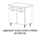 Anikó alsó konyha elem A/80/2A/2F