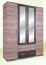 Nápoly gardrób (160 cm) 40-es ruhás elem
