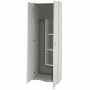 NATALI TIP 6 - Kombinált szekrény DTD laminált, fehér,