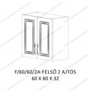 Akciós sarokkonyha - Felső 2 ajtós 60 cm konyha elem