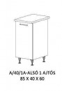 Anikó alsó konyha elem A/40/1A