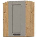 Lilla konyhabútor 58 x 58 GN-90 1F Artisan tölgy - Clay grey eleme