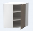 Minerva elemes konyhabútor felső 72 cm magas 1 ajtós - 60 cm széles sarok elem