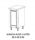 Alíz alsó konyha elem A/40/1A