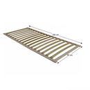 Flex 3-zónás ágyrács - 80 cm