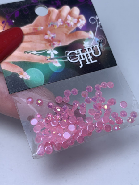 Cristale cu reflexii light pink