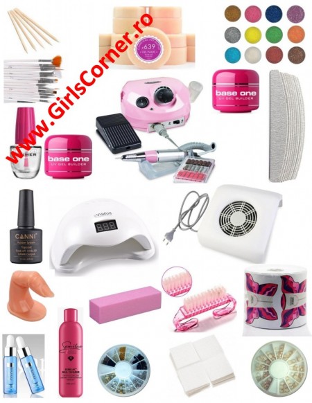 KIT PENTRU UNGHII CU GEL # 5