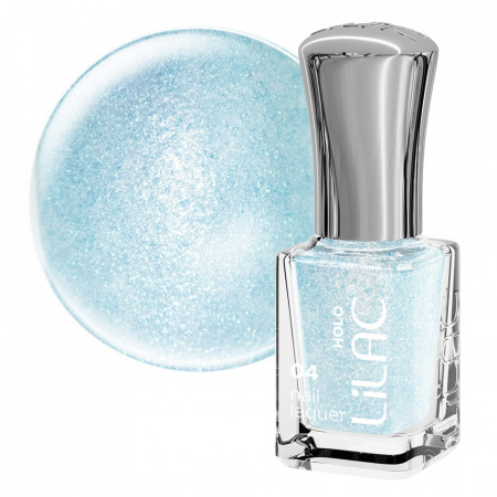 Lac de unghii Lilac, Holographic, 6 g, nuanta 04