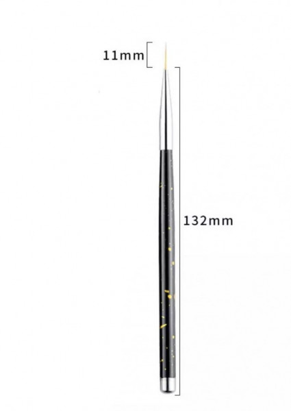 Pensula pentru pictura - linii foarte fine Elegant Yellow