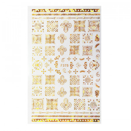 Sticker Gold F375