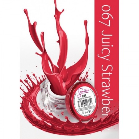 Gel color Semilac 067 Juicy Strawberry