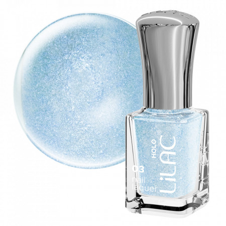 Lac de unghii Lilac, Holographic, 6 g, nuanta 03