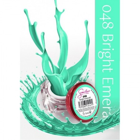 Gel color Semilac 048 Bright Emerald