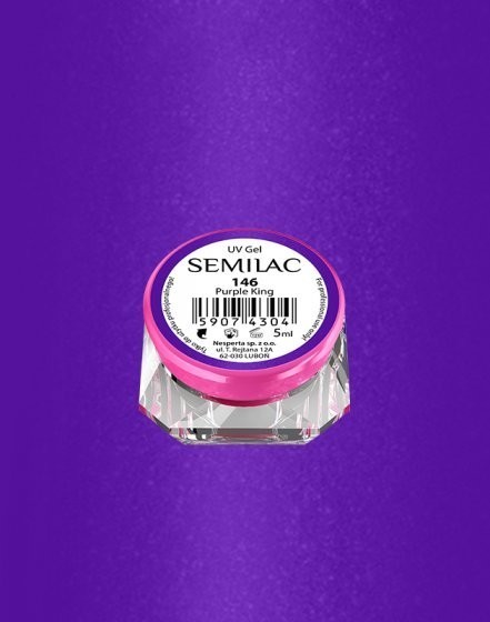 Gel color Semilac 146 Purple King