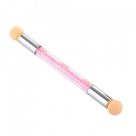 Set Pensulă Babyboomer / Ombre cu buretei - roz