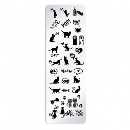 MATRITA METALICA NAIL ART - OMQ-11