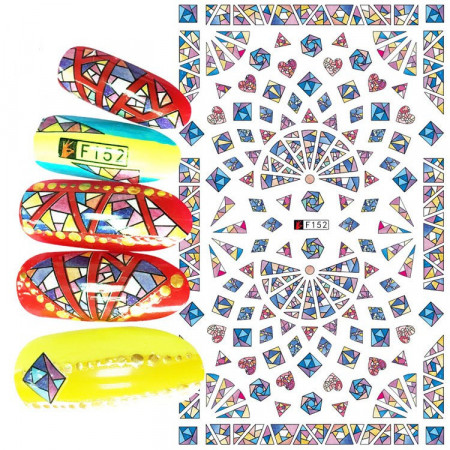 Sticker Glass F152