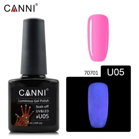 Oja Semipermanenta CANNI Luminous - Glow In The Dark 05