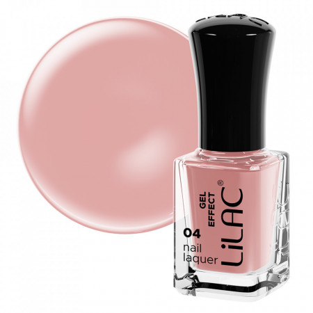 Lac de unghii Lilac, Gel Effect, 6 g, 004 