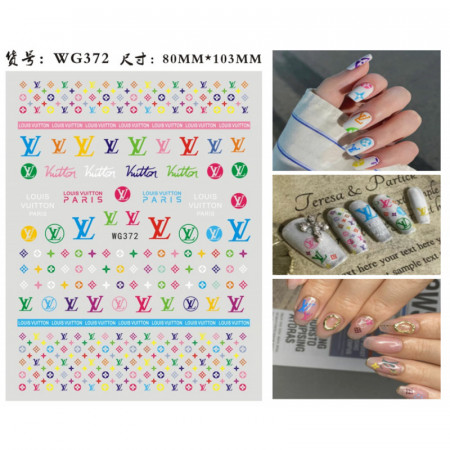  STICKER UNGHII - WG372 