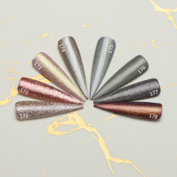 Gel color premium UV/LED Kayara 174 Smoky Satin