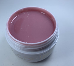 Gel de constructie Cover Pink Diamant Calsa 50 ml (cover cu sclipici )